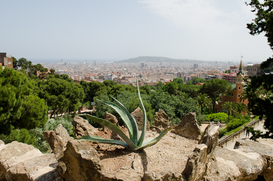 Parc Guell designed by architect Antoni Gaudí / DSC_6902