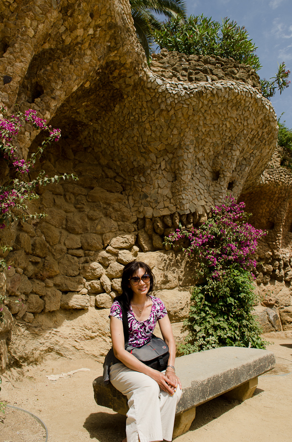 Parc Guell designed by architect Antoni Gaudí / DSC_6931