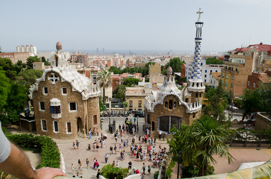 Parc Guell designed by architect Antoni Gaudí / DSC_6939