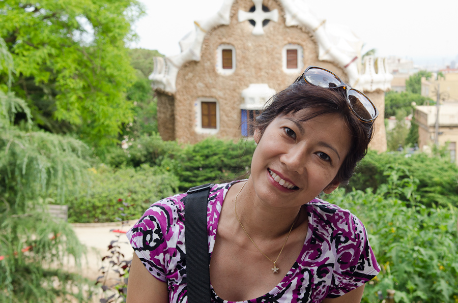 Parc Guell designed by architect Antoni Gaudí / DSC_7010