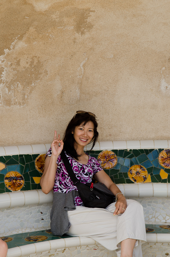 Parc Guell designed by architect Antoni Gaudí / DSC_7016