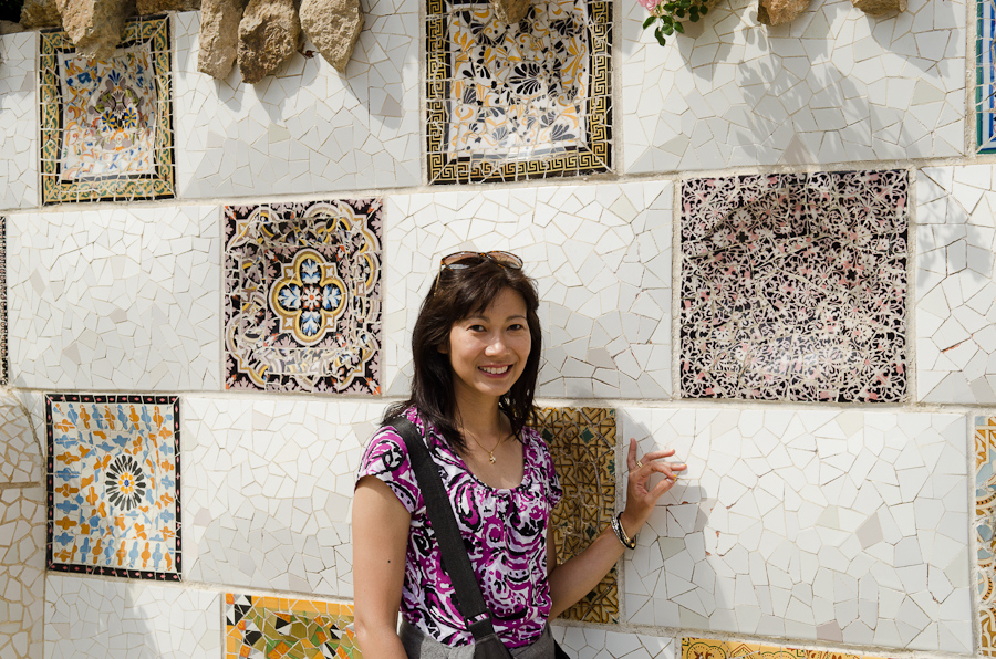 Parc Guell designed by architect Antoni Gaudí / DSC_7047