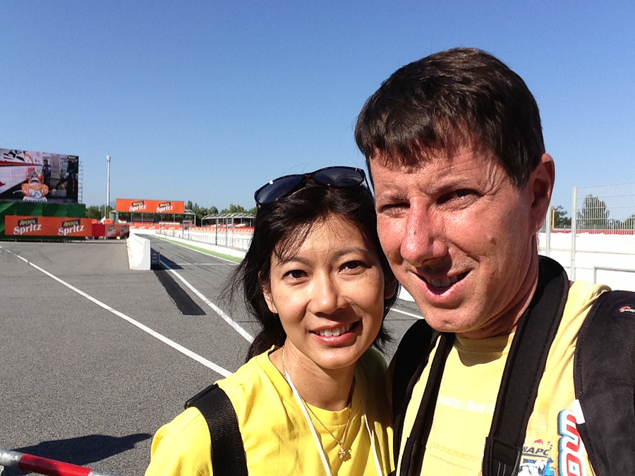 iphone pic - Circuit de Catalunya for MotoGP pit walk / IMG_0945