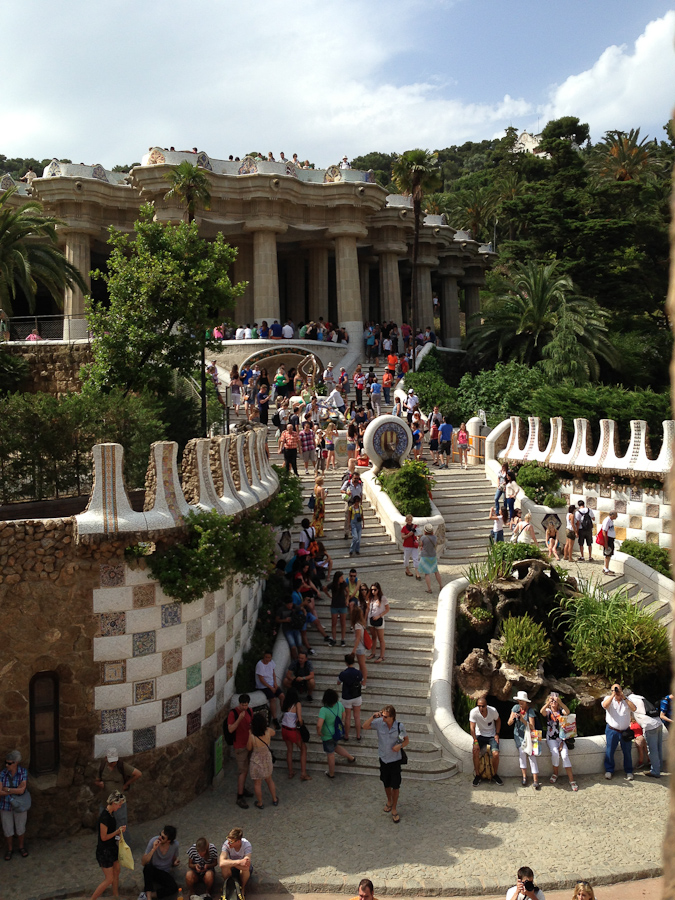 Parc Guell designed by architect Antoni Gaudí / IMG_1139