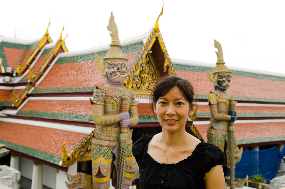 Sutaya at the Grand Palace, Bangkok Thailand  ~  DSC_0814