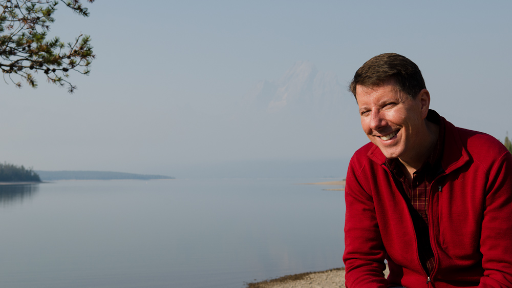 Bill @ a smokey Grand Teton national park  ~  DSC_4051