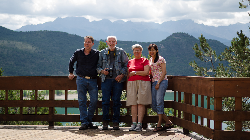 Bill, Phil, Carol and Sutaya at Ridgway, CO / DSC_6633