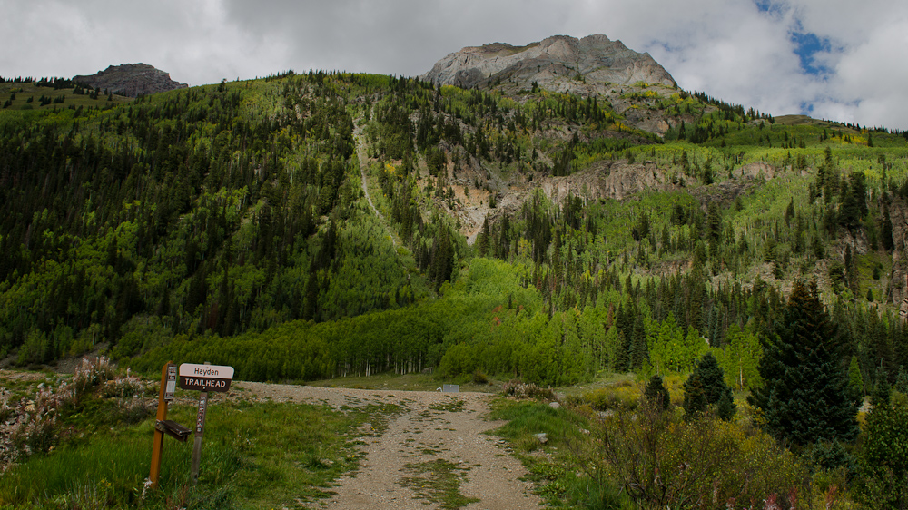 The path to Hayden trail / DSC_7031