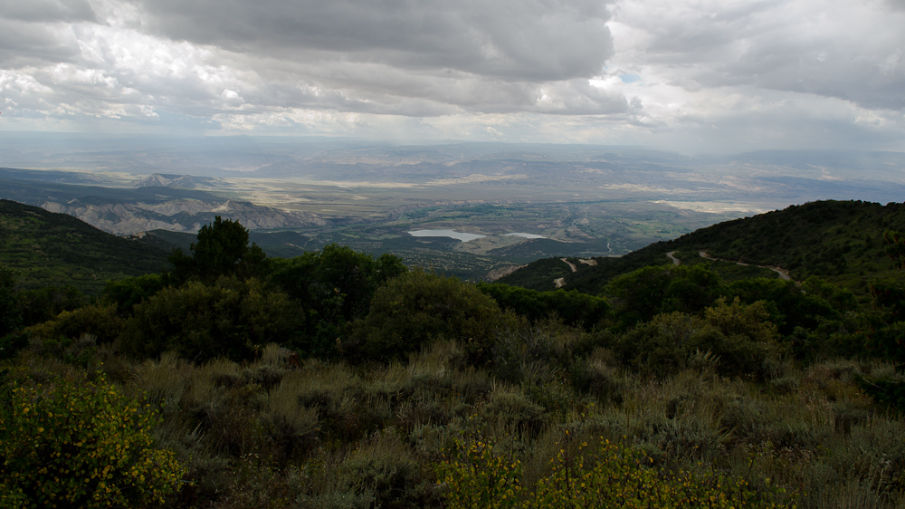 Looking into the valley from Lands End Road. / DSC_7063
