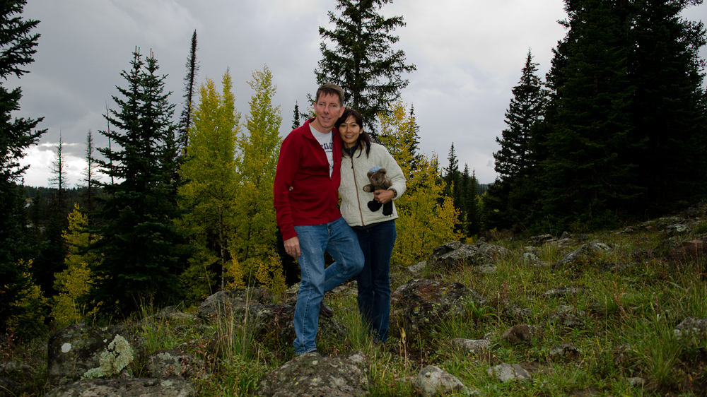 Bill & Sutaya at Grand Mesa National Forest / DSC_7176