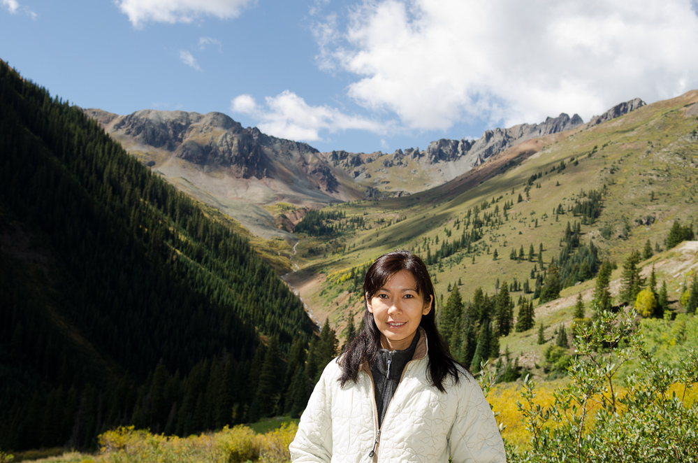 Sutaya on our way up Ophir Pass. / DSC_7199