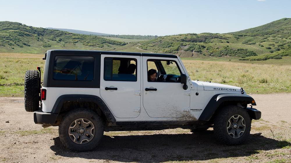 Rental Jeep on Last Dollar Road / DSC_7328